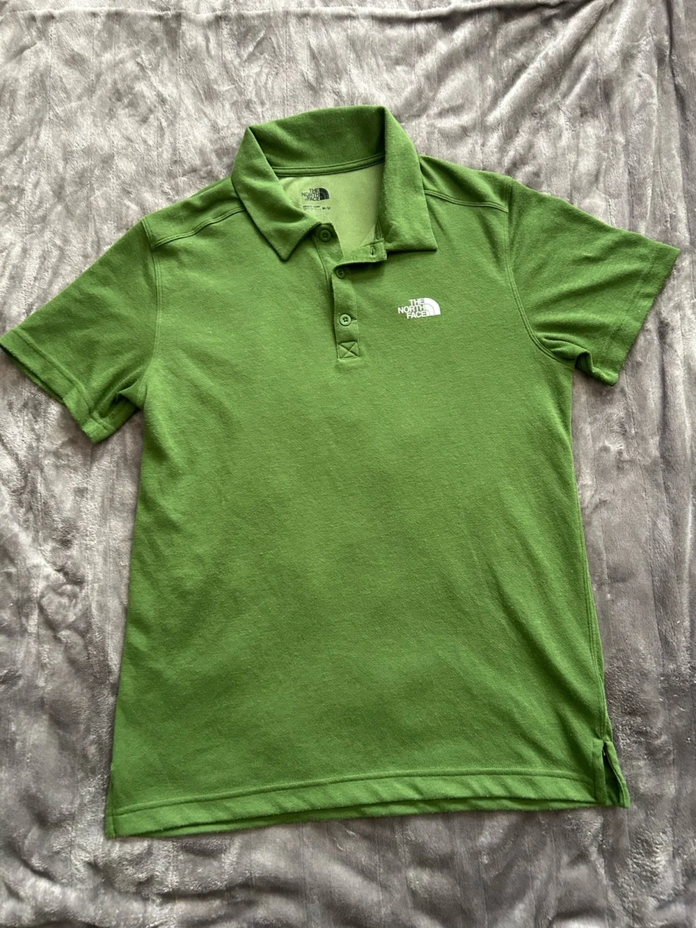 The North Face Men’s Green Flashydry Polo Shirt